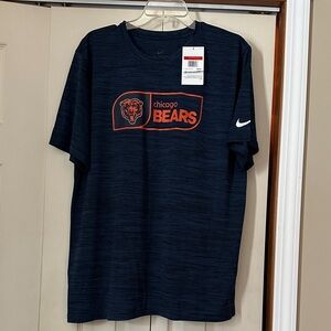 Nike Navy Chicago Bears Short Sleeve Tee
